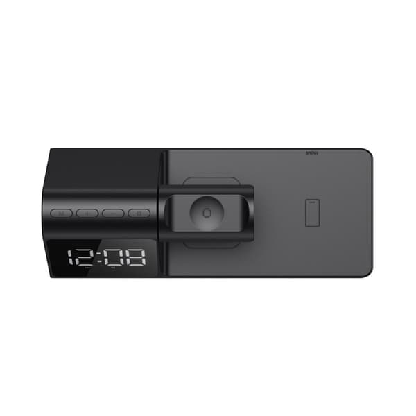 Havit W3042 - 3 i 1 trådløs opladningsstation, sort