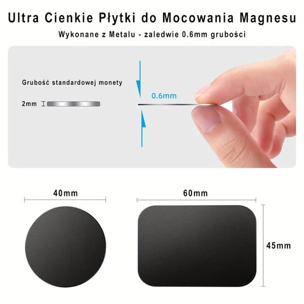 Dedikeret magnetisk telefonholder til DACIA Sandero 3, Logan 3, Jogger - Media Nav