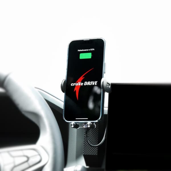 Automatisk telefonholder med trådløs opladning til DACIA DUSTER 3 & DACIA BIGSTER - YouClip