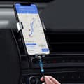 Miniatyrbild 7 av 8: Magnetisk 3-i-1 Laddkabel USB/Micro/Typ-C/Lightning 1m Svart