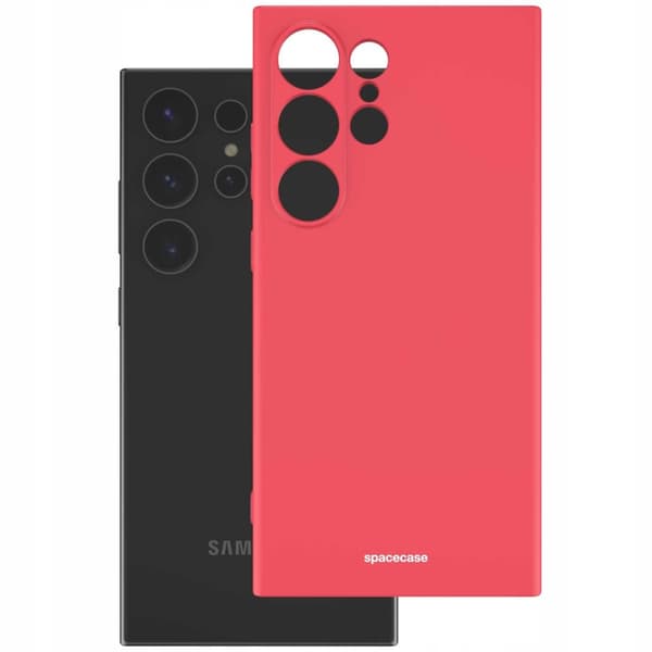 SC Silicone Case Galaxy S24 Ultra red