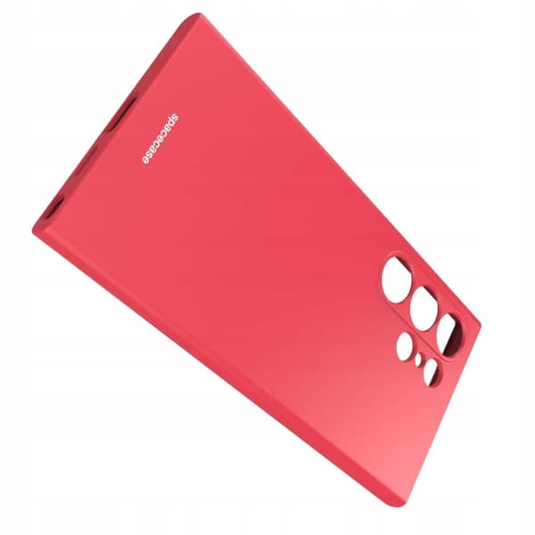 SC Silicone Case Galaxy S24 Ultra red