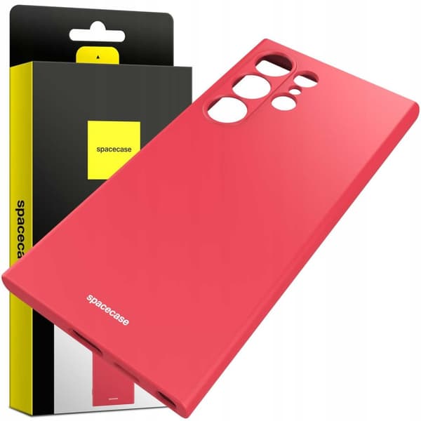 SC Silicone Case Galaxy S24 Ultra red