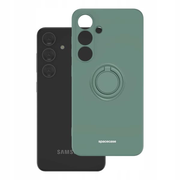 SC Silicone Ring Galaxy S24 dark green