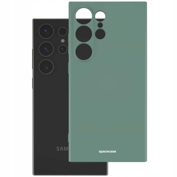 SC Silicone Case Galaxy S24 Ultra dark green