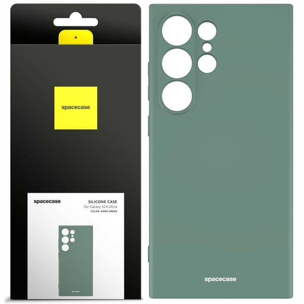 SC Silicone Case Galaxy S24 Ultra dark green