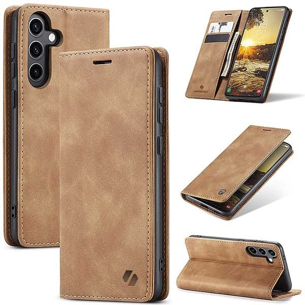 SC Wallet Galaxy S24 light brown