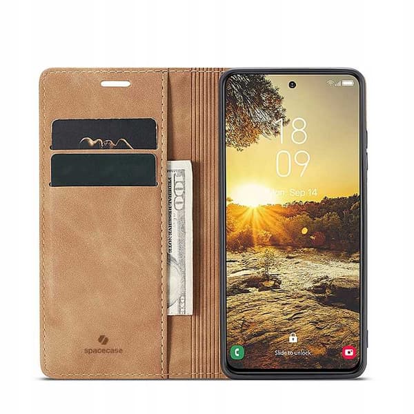 SC Wallet Galaxy S24 light brown