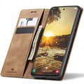 Miniatyrbild 1 av 9: SC Wallet Galaxy S24 light brown