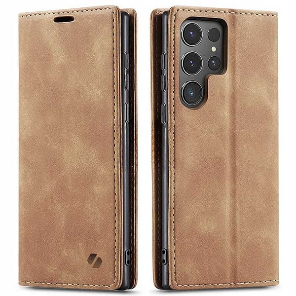 SC Wallet Galaxy S24 Ultra light brown