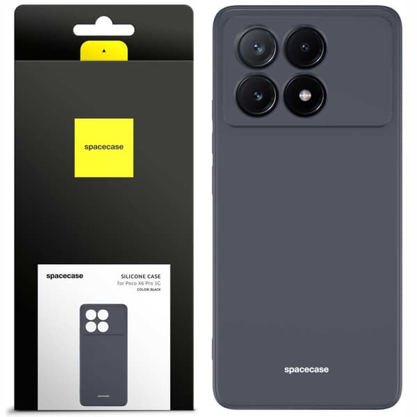 SC Silicone Case Poco X6 Pro 5G black