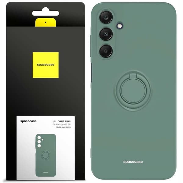 SC Silicone Ring Galaxy A25 5G dark green