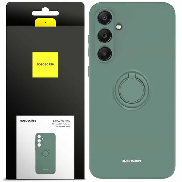 SC Silicone Ring Galaxy A35 5G dark green