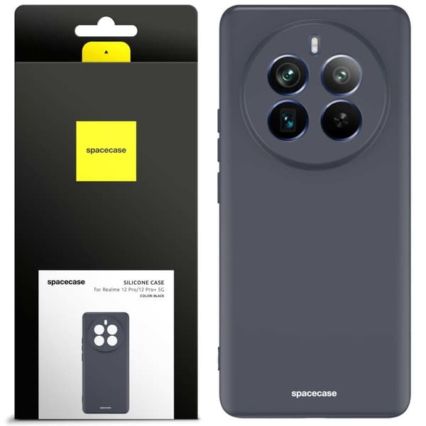 SC Silicone Case Realme 12 Pro / Pro+ black