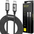 Miniatyrbild 1 av 10: SC USB-C to USB-C Cable 1M 60W CL01