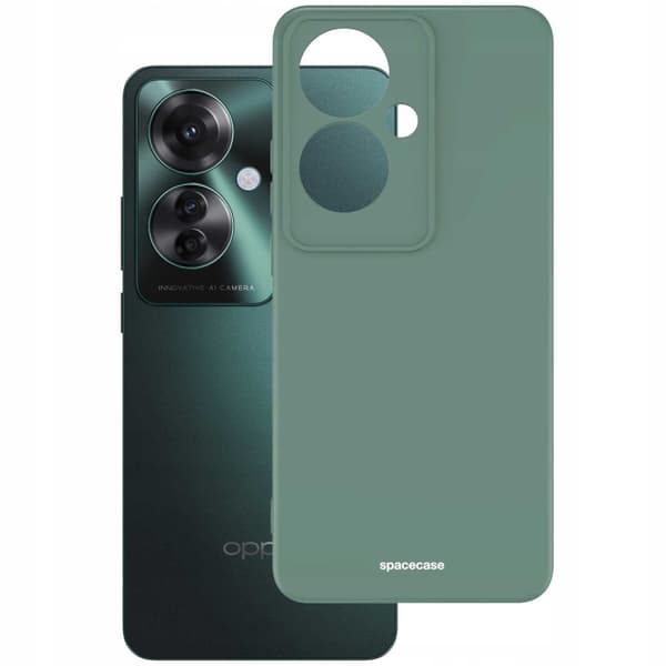 SC Silicone Case Oppo Reno 11 F 5G dark green