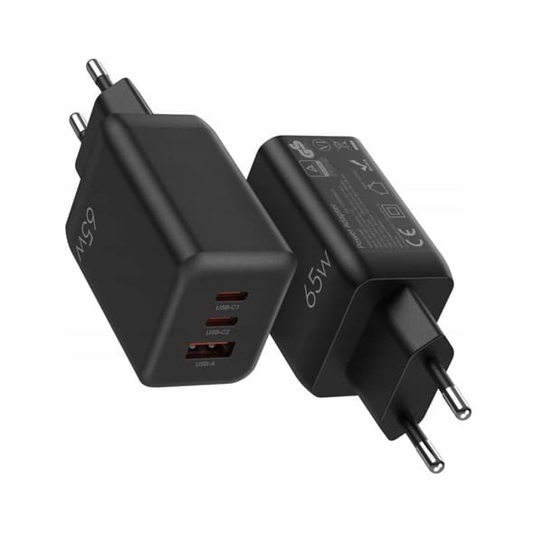 SC USB Charger 65W GaN SC008B black