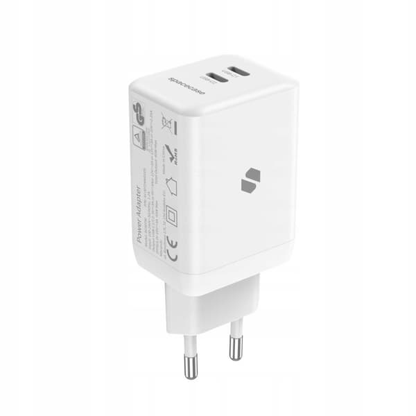 SC USB Charger 45W GaN SC007W white