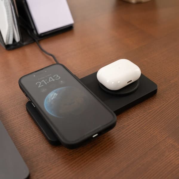 SC Wireless Dual Charger MagCharge WM3B black