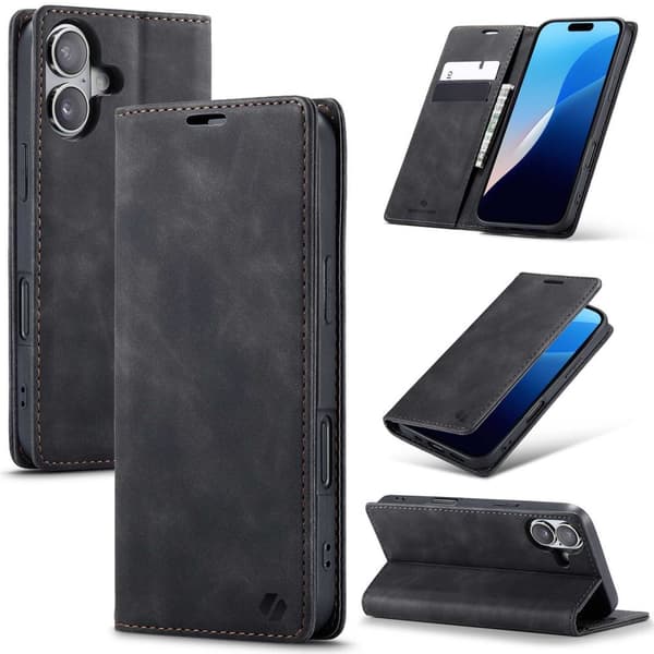 SC Wallet iPhone 16 black