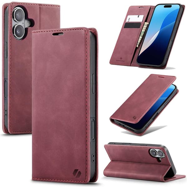 SC Wallet iPhone 16 red