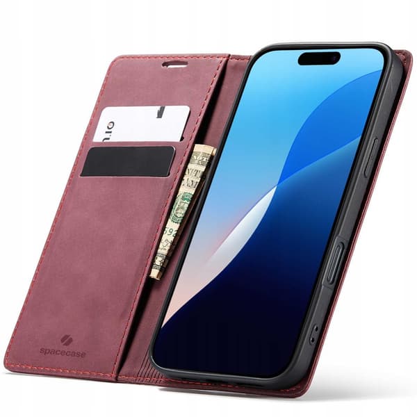 SC Wallet iPhone 16 red