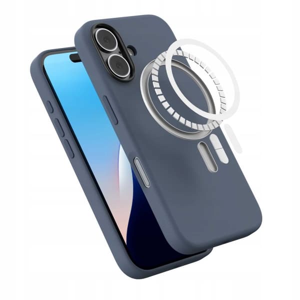 SC Pure Mag iPhone 16 dark blue