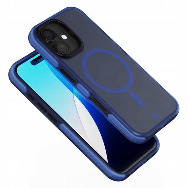 SC Hybrid Fusion Mag iPhone 16 dark blue