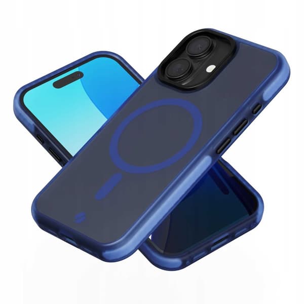 SC Hybrid Fusion Mag iPhone 16 dark blue