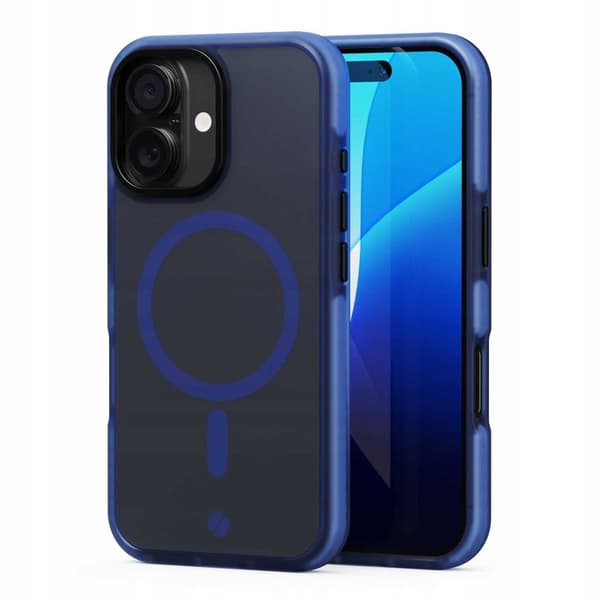 SC Hybrid Fusion Mag iPhone 16 dark blue