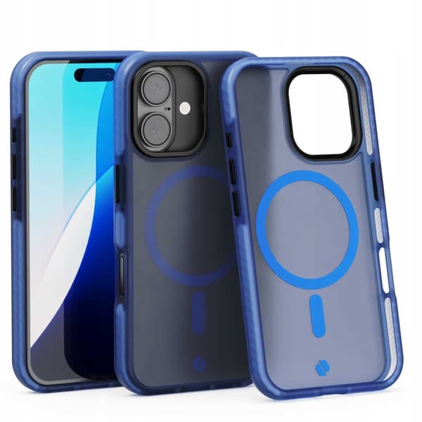 SC Hybrid Fusion Mag iPhone 16 dark blue
