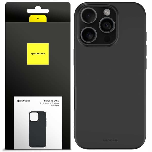 SC Silicone Case iPhone 16 Pro Max black