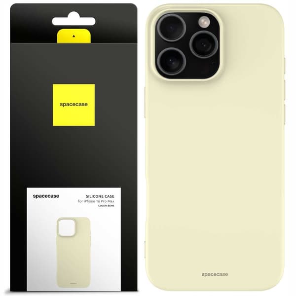 SC Silicone Case iPhone 16 Pro Max bone