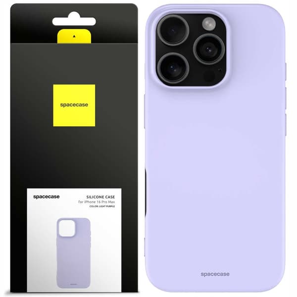 SC Silicone Case iPhone 16 Pro Max light purple