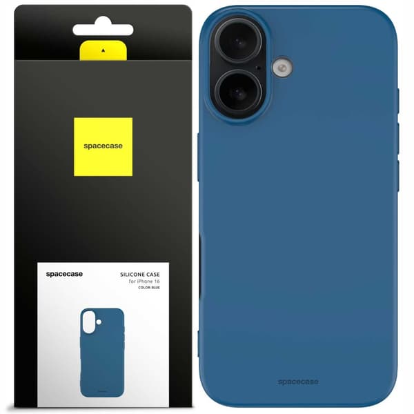 SC Silicone Case iPhone 16 blue