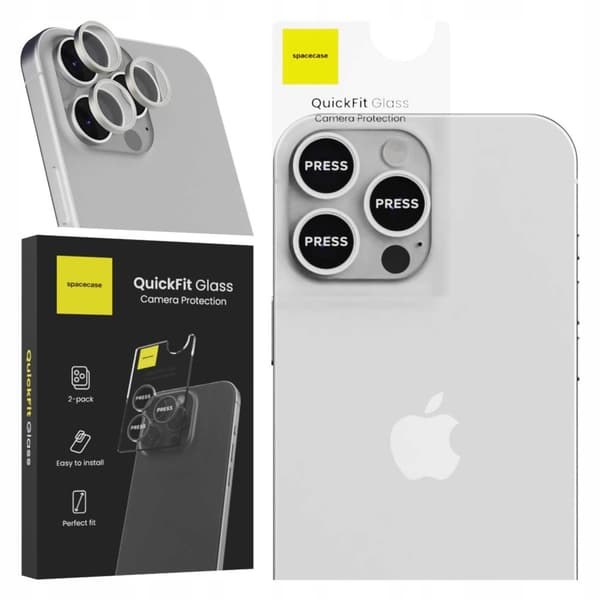 SC QuickFit Camera iPhone 16 Pro/16 Pro Max white titan