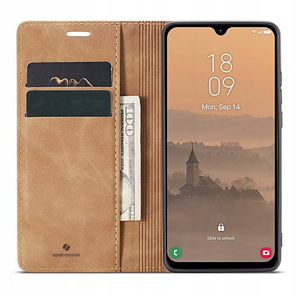 SC Wallet Galaxy A26 light brown