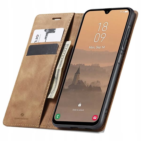 SC Wallet Galaxy A26 light brown