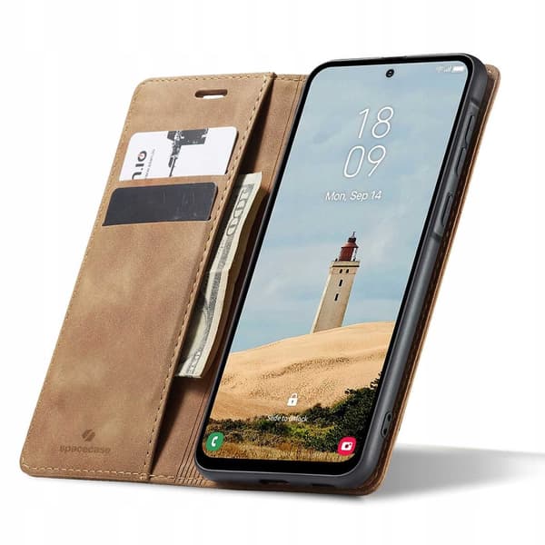 SC Wallet Galaxy A36 light brown