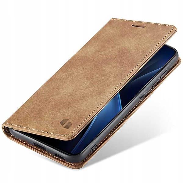 Wallet Galaxy S25 light brown