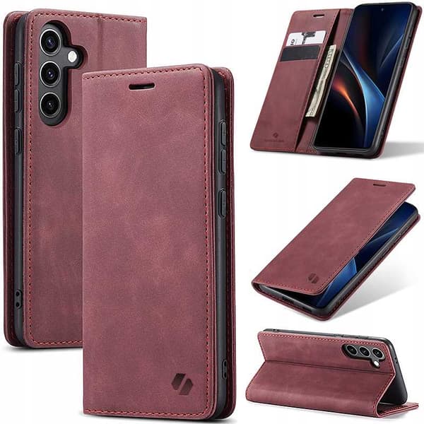 Wallet Galaxy S25 red