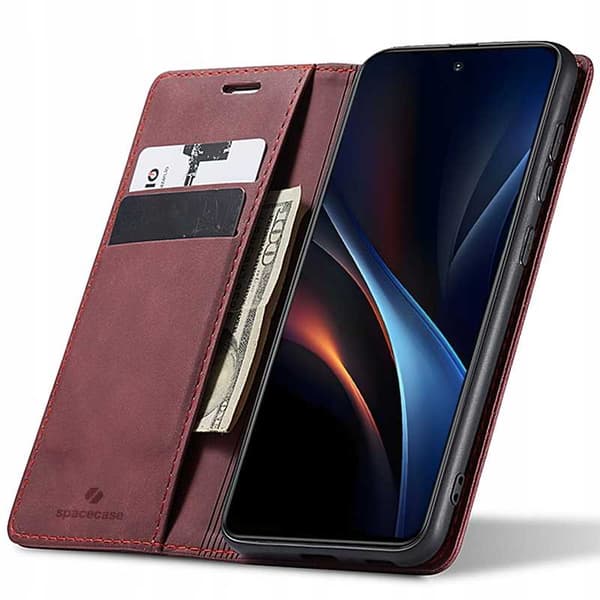 Wallet Galaxy S25 red