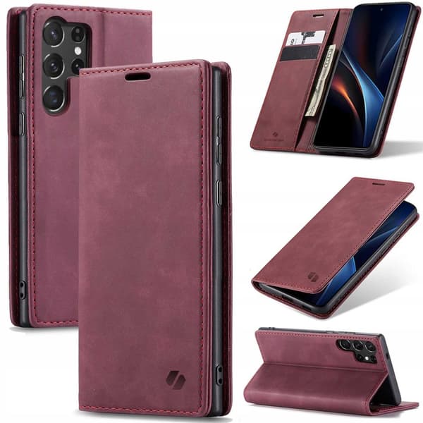 Wallet Galaxy S25 Ultra red