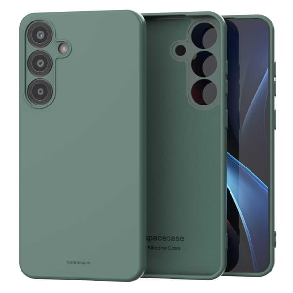 Silicone Case 3.0 Galaxy S25+ dark green
