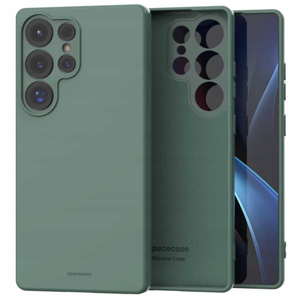 Silicone Case 3.0 Galaxy S25 Ultra dark green