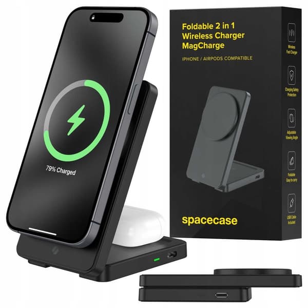 SC Wireless Charger 2in1 MagCharge WM5B black