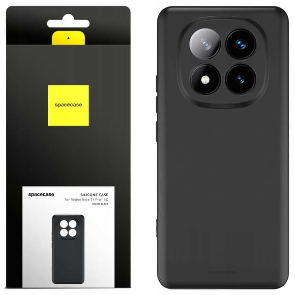 SC Silicone Case 3.0 Redmi Note 14 Pro+ 5G black