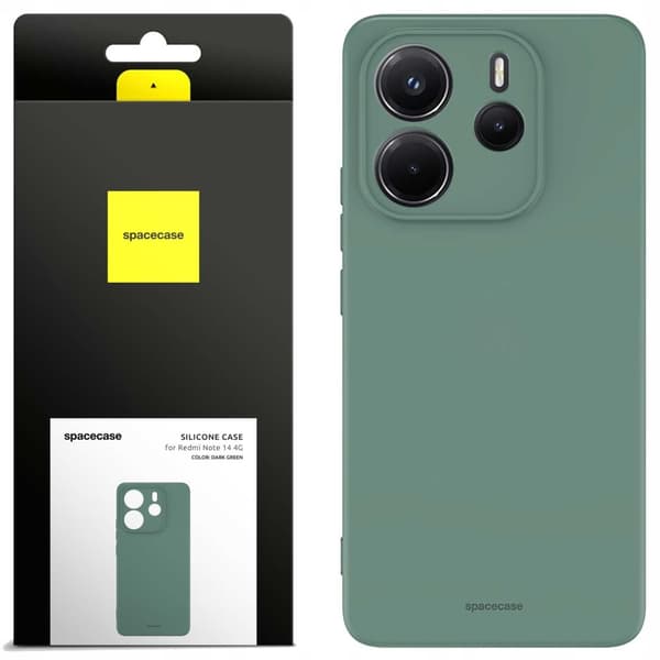 SC Silicone Case 3.0 Redmi Note 14 5G dark green