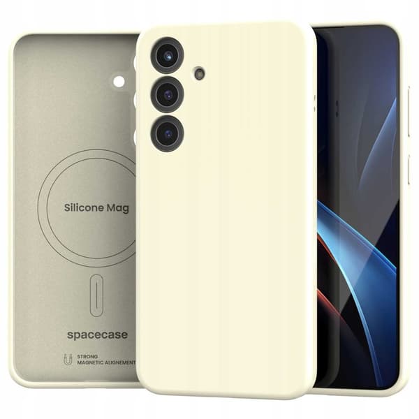 SC Silicone Mag Galaxy S25+ beige