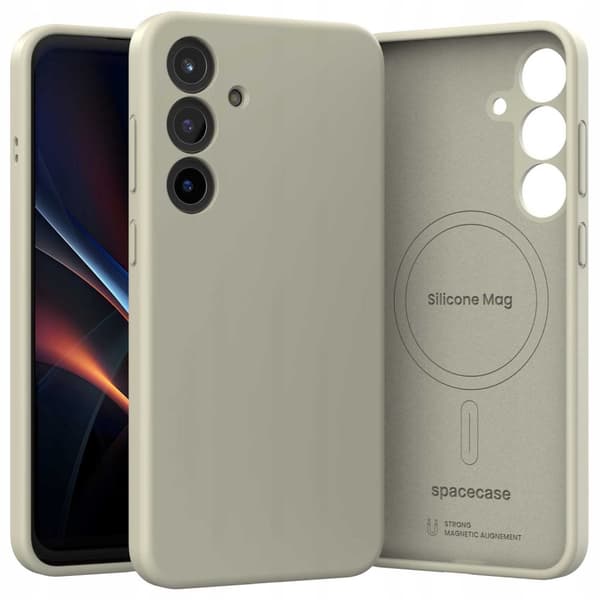 SC Silicone Mag Galaxy S25+ beige